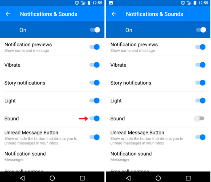Cách tắt âm thanh thông báo Messenger trên iOS và Android - 2